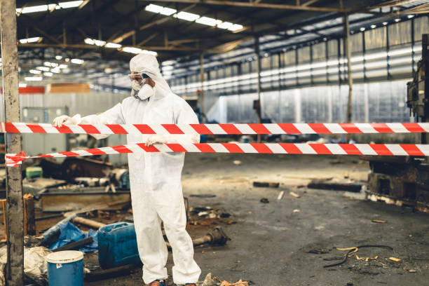 Professional Hoarding Cleanup technician working in Mount Tabor, NJ